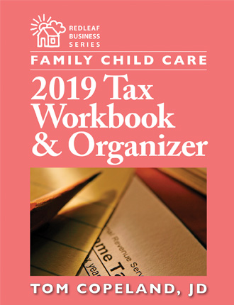 Family Child Care 2019 Tax Workbook &amp; Organizer