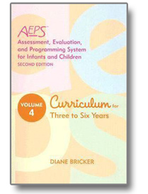 Assessment, Evaluation, and Programming System (AEPS) Curriculum for Three to Six Years