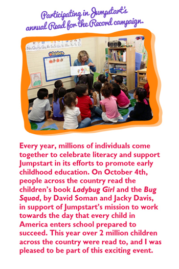 Jump Start's annual Read for the Record campaign